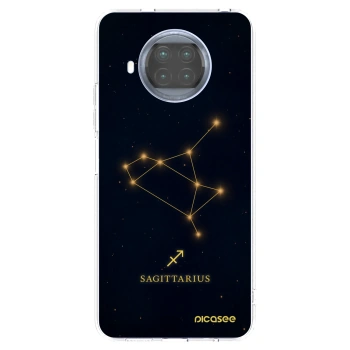 Picasee Xiaomi Mi 10T Lite Hülle - Transparentes Silikon - SAGITTARIUS
