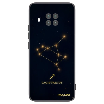 Picasee Xiaomi Mi 10T Lite Hülle - Schwarzes Silikon - SAGITTARIUS