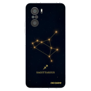 Picasee Xiaomi Poco F3 Hülle - Transparentes Silikon - SAGITTARIUS