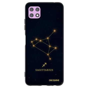 Picasee Samsung Galaxy A22 A226B 5G Hülle - Schwarzes Silikon - SAGITTARIUS