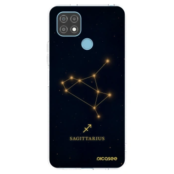 Picasee Realme C21 Hülle - Transparentes Silikon - SAGITTARIUS