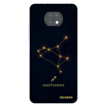 Picasee Xiaomi Redmi Note 9T Hülle - Transparentes Silikon - SAGITTARIUS