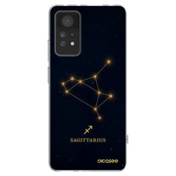 Picasee Xiaomi Redmi Note 11 Pro Hülle - Transparentes Silikon - SAGITTARIUS