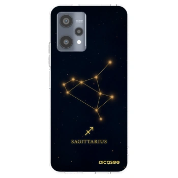 Picasee Realme 9 Pro 5G Hülle - Transparentes Silikon - SAGITTARIUS