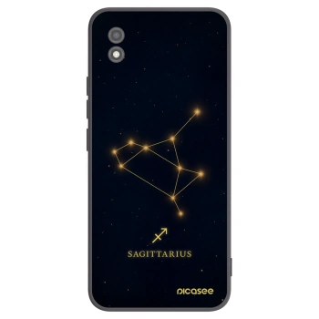 Picasee Realme C11 (2021) Hülle - Schwarzes Silikon - SAGITTARIUS