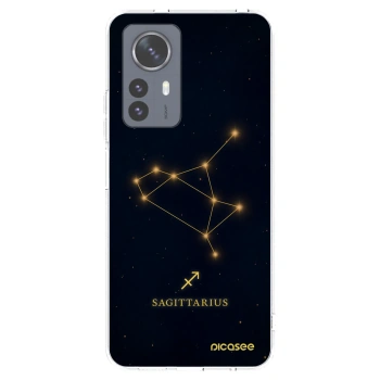 Picasee Xiaomi 12 Pro Hülle - Transparentes Silikon - SAGITTARIUS