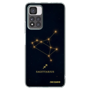 Picasee Xiaomi Redmi Note 11 Pro+ 5G Hülle - Transparentes Silikon - SAGITTARIUS