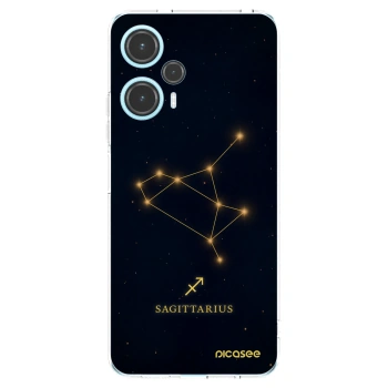 Picasee Xiaomi Poco F5 Hülle - Transparentes Silikon - SAGITTARIUS