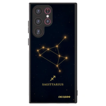 Picasee ULTIMATE CASE PowerShare für Samsung Galaxy S22 Ultra 5G - SAGITTARIUS