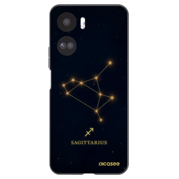 Picasee Honor 90 Lite 5G Hülle - Schwarzes Silikon - SAGITTARIUS