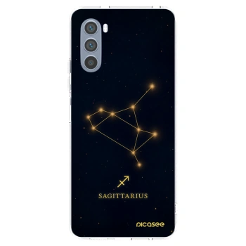 Picasee Motorola Moto G62 Hülle - Transparentes Silikon - SAGITTARIUS