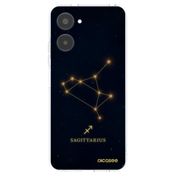 Picasee Realme 10 4G Hülle - Transparentes Silikon - SAGITTARIUS
