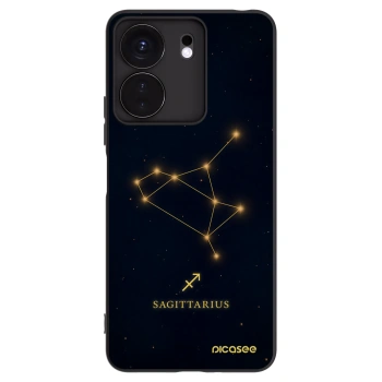 Picasee Xiaomi Redmi 13C 4G Hülle - Schwarzes Silikon - SAGITTARIUS