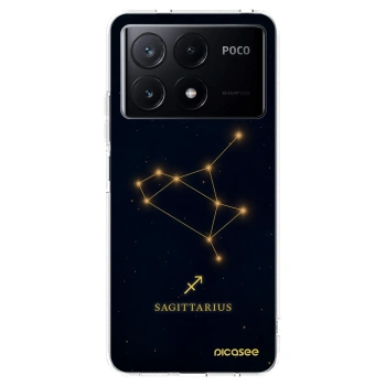 Picasee Xiaomi Poco X6 Pro Hülle - Transparentes Silikon - SAGITTARIUS