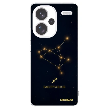 Picasee Xiaomi Redmi Note 13 Pro+ 5G Hülle - Transparentes Silikon - SAGITTARIUS
