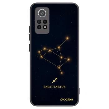 Picasee Xiaomi Redmi Note 12 Pro 4G Hülle - Schwarzes Silikon - SAGITTARIUS