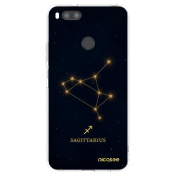 Picasee Xiaomi Redmi Note 11S 5G Hülle - Transparentes Silikon - SAGITTARIUS