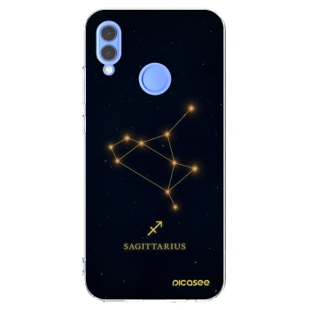 Picasee Huawei P Smart 2019 Hülle - Transparentes Silikon - SAGITTARIUS