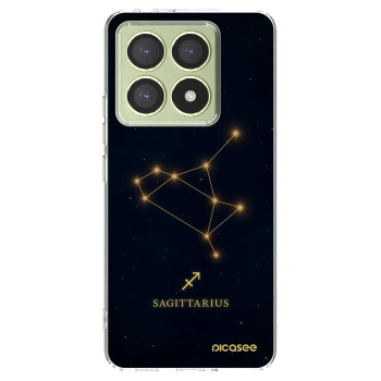 Picasee Xiaomi 14T Hülle - Transparentes Silikon - SAGITTARIUS