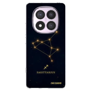 Picasee Xiaomi Redmi Note 14 Pro 5G Hülle - Transparentes Silikon - SAGITTARIUS
