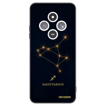 Picasee Xiaomi Redmi 14C Hülle - Schwarzes Silikon - SAGITTARIUS