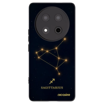 Picasee Honor Magic7 Lite 5G Hülle - Schwarzes Silikon - SAGITTARIUS