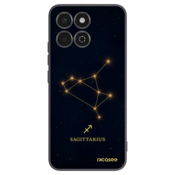 Picasee Honor 200 Smart 5G Hülle - Schwarzes Silikon - SAGITTARIUS