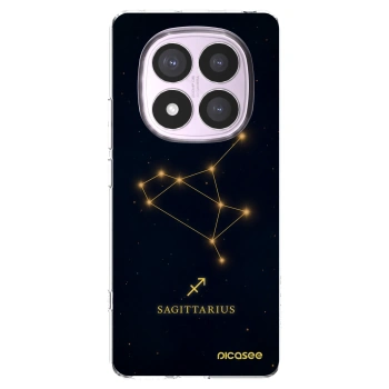 Picasee Xiaomi Redmi Note 14 Pro 4G Hülle - Transparentes Silikon - SAGITTARIUS