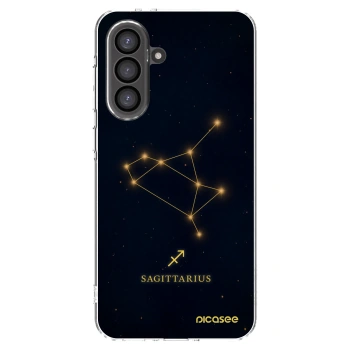 Picasee Samsung Galaxy A36 5G Hülle - Transparentes Silikon - SAGITTARIUS