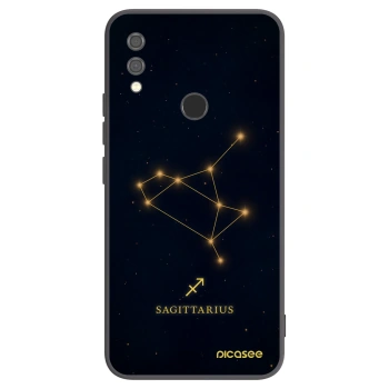 Picasee Xiaomi Redmi Note 7 Hülle - Schwarzes Silikon - SAGITTARIUS