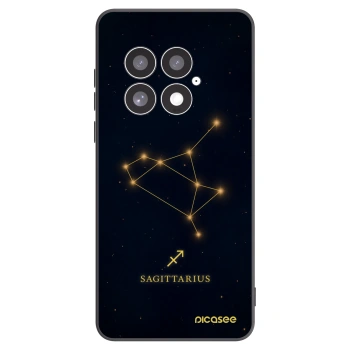 Picasee OnePlus 13 5G Hülle - Schwarzes Silikon - SAGITTARIUS