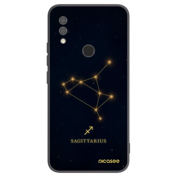 Picasee Xiaomi Redmi 7 Hülle - Schwarzes Silikon - SAGITTARIUS