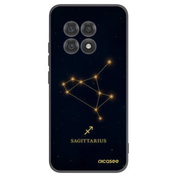 Picasee OnePlus 13R 5G Hülle - Schwarzes Silikon - SAGITTARIUS