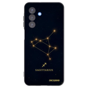 Picasee Samsung Galaxy A17 5G Hülle - Schwarzes Silikon - SAGITTARIUS