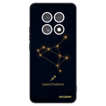 Picasee Xiaomi Redmi Note 15 Hülle - Schwarzes Silikon - SAGITTARIUS