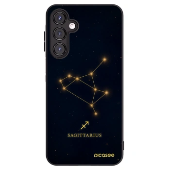 Picasee Samsung Galaxy A16 4G Hülle - Schwarzes Silikon - SAGITTARIUS