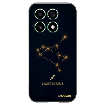 Picasee Xiaomi 17 Hülle - Schwarzes Silikon - SAGITTARIUS
