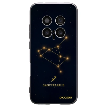 Picasee Honor Magic8 Pro 5G Hülle - Schwarzes Silikon - SAGITTARIUS