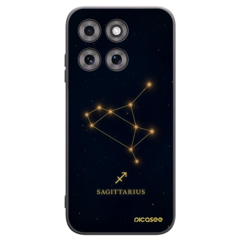 Picasee Motorola Moto G77 Hülle - Schwarzes Silikon - SAGITTARIUS