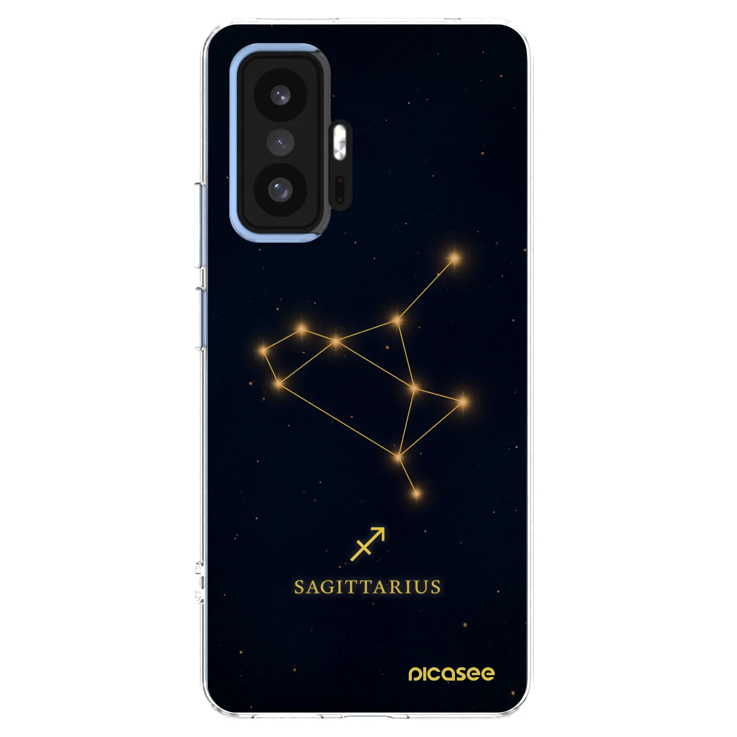 Picasee Xiaomi 11T Pro Hülle - Transparentes Silikon - SAGITTARIUS
