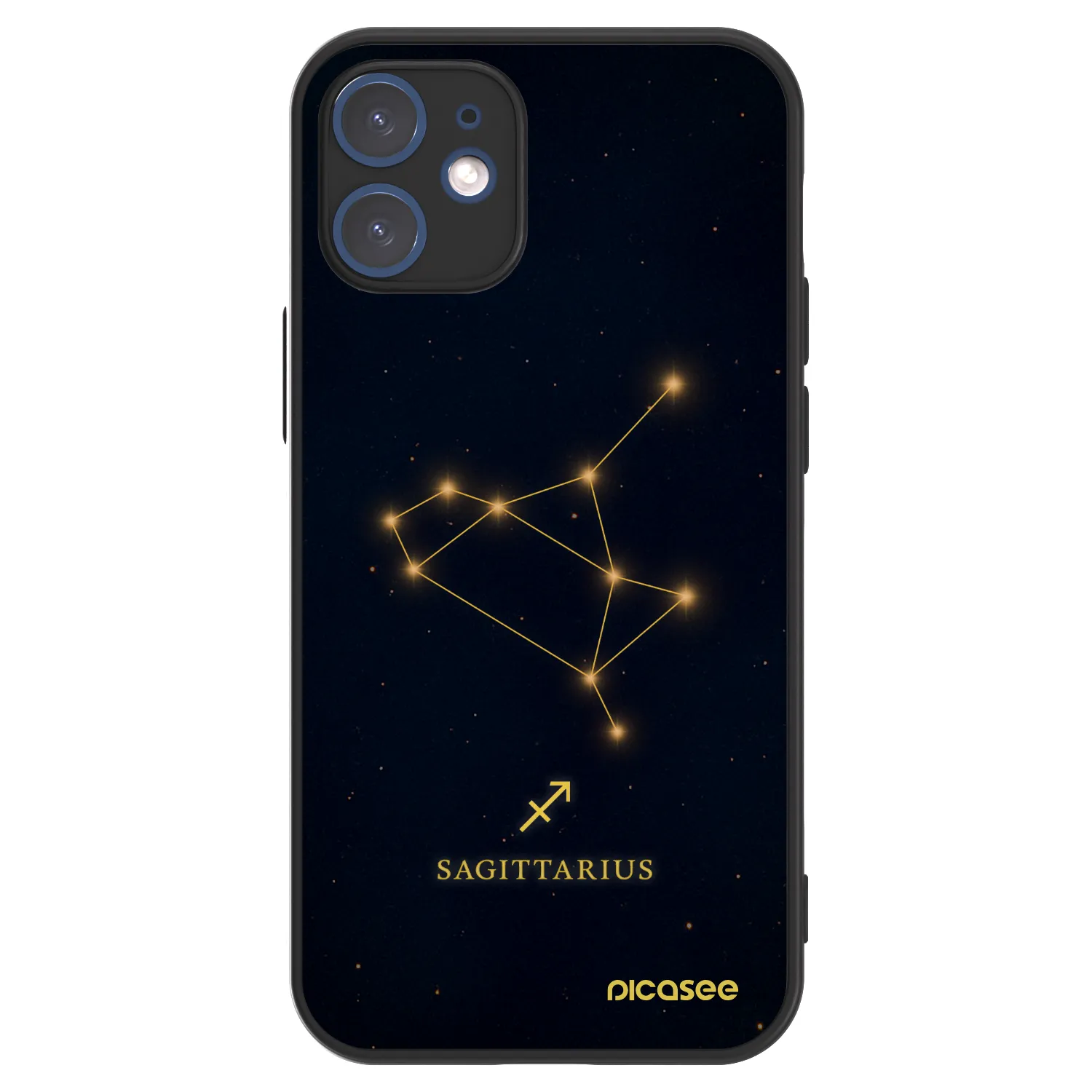 Picasee ULTIMATE CASE MagSafe für Apple iPhone 12 mini - SAGITTARIUS