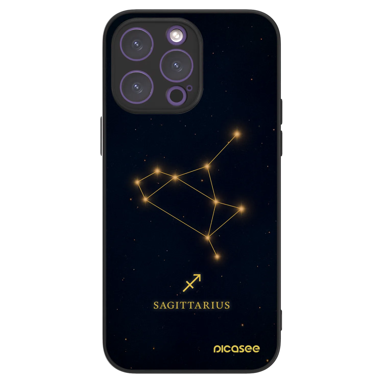Picasee ULTIMATE CASE MagSafe für Apple iPhone 14 Pro Max - SAGITTARIUS