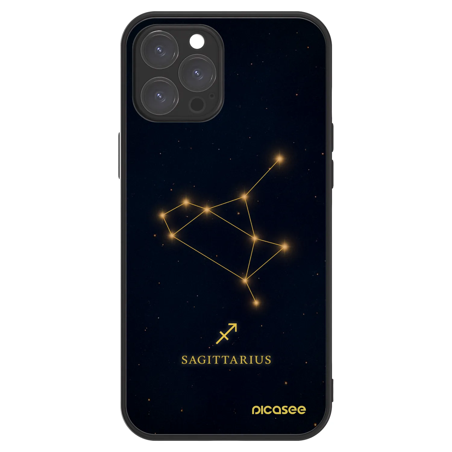 Picasee ULTIMATE CASE MagSafe für Apple iPhone 12 Pro Max - SAGITTARIUS