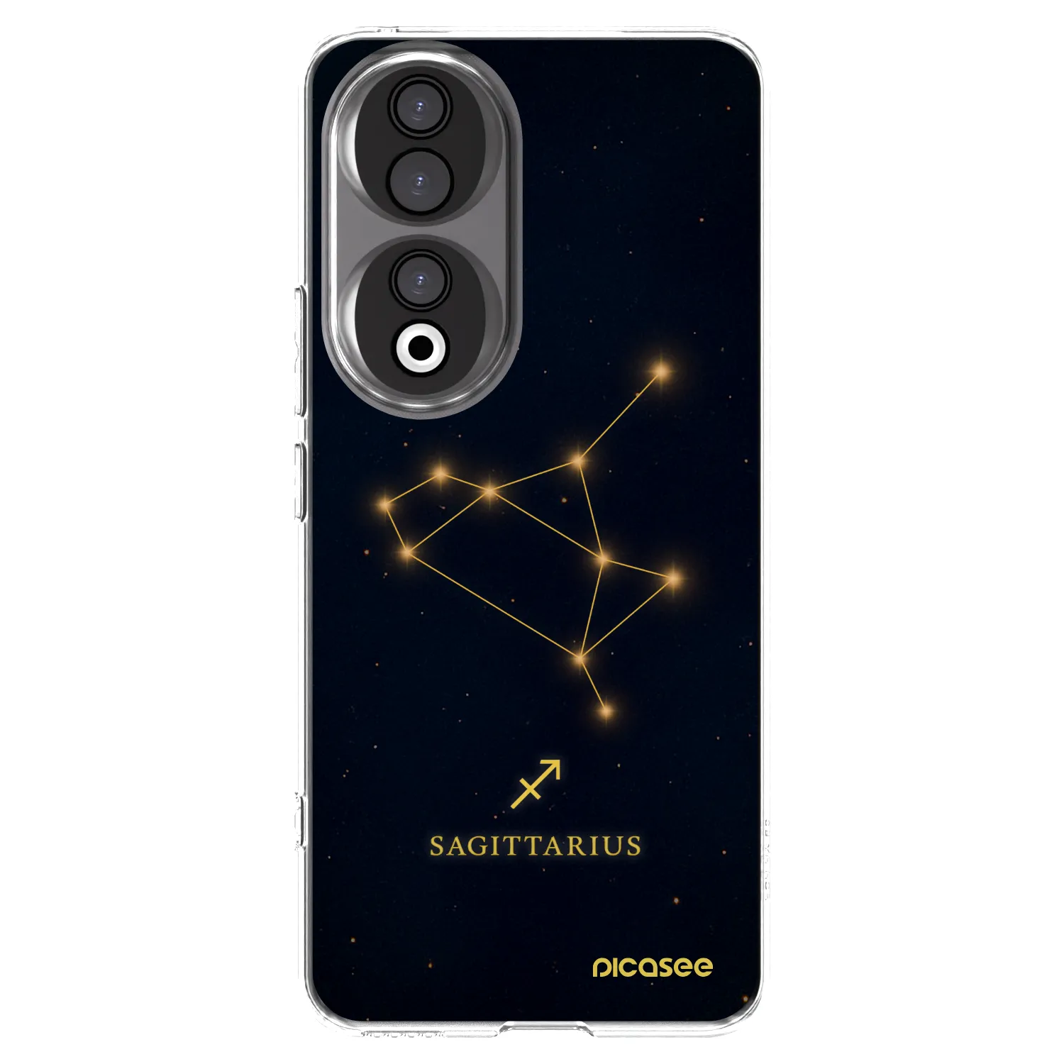Picasee Honor 90 5G Hülle - Transparentes Silikon - SAGITTARIUS