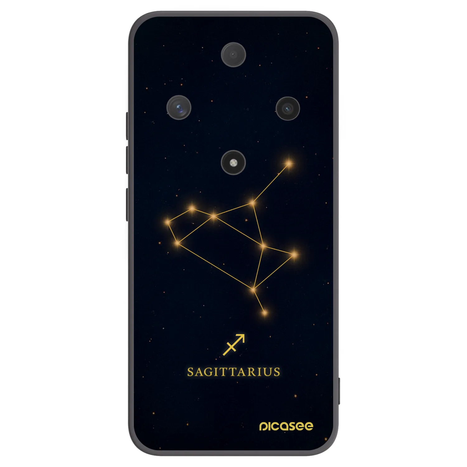 Picasee Honor Magic6 Lite 5G Hülle - Schwarzes Silikon - SAGITTARIUS