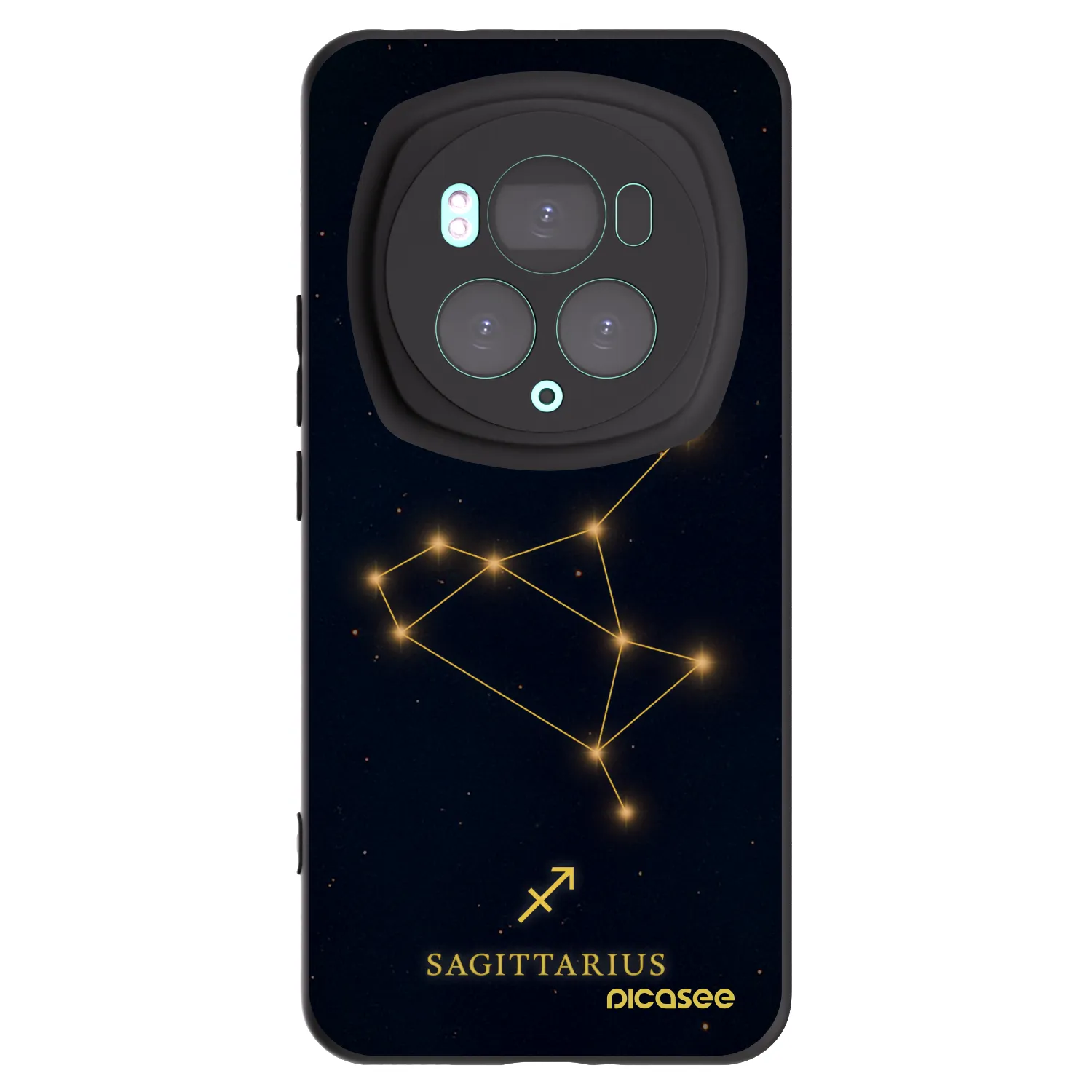 Picasee Honor Magic6 Pro Hülle - Schwarzes Silikon - SAGITTARIUS
