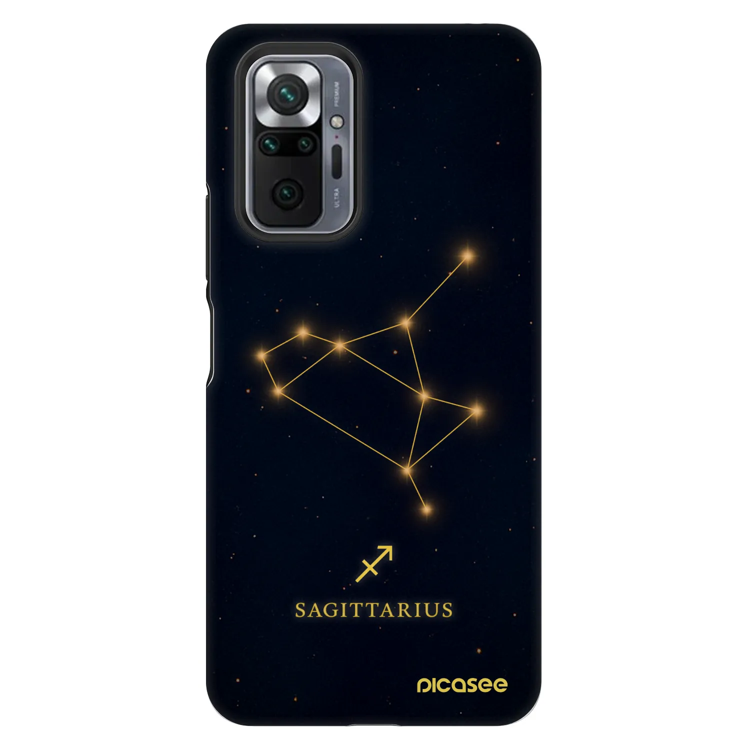 Picasee Fashion Case für Xiaomi Redmi Note 10 Pro - SAGITTARIUS