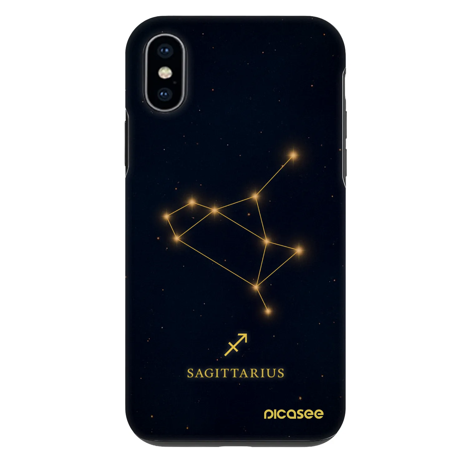 Picasee Fashion Case für Apple iPhone X/XS - SAGITTARIUS