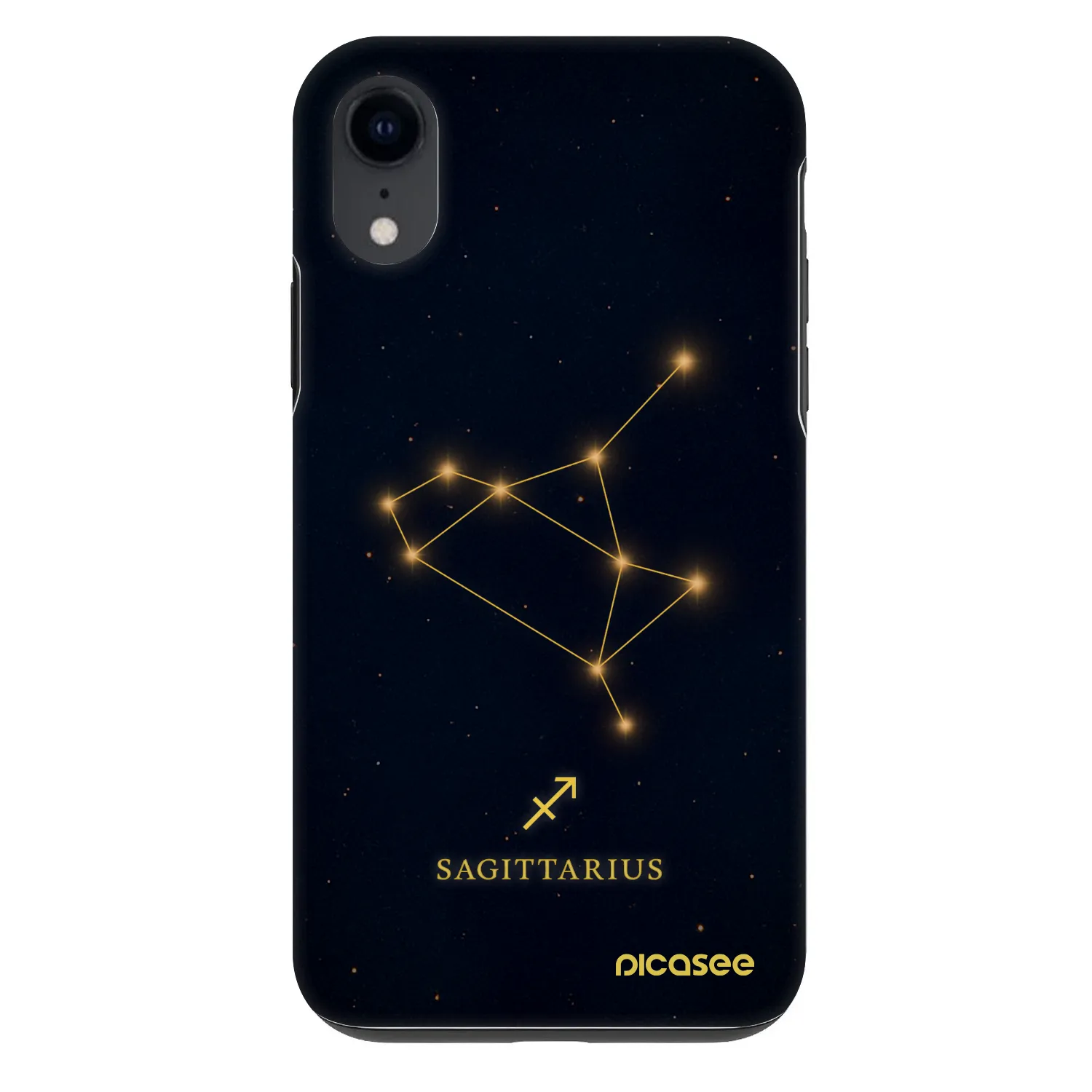 Picasee Fashion Case für Apple iPhone XR - SAGITTARIUS