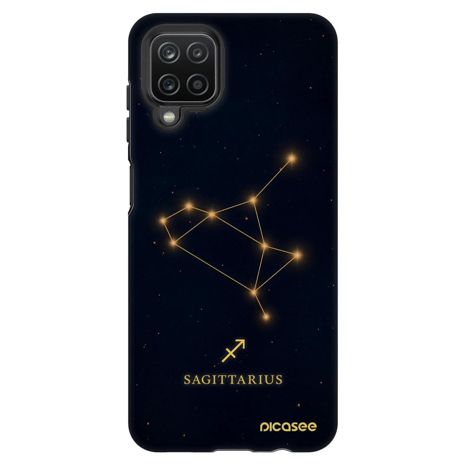 Picasee Fashion Case für Samsung Galaxy A12 A125F - SAGITTARIUS
